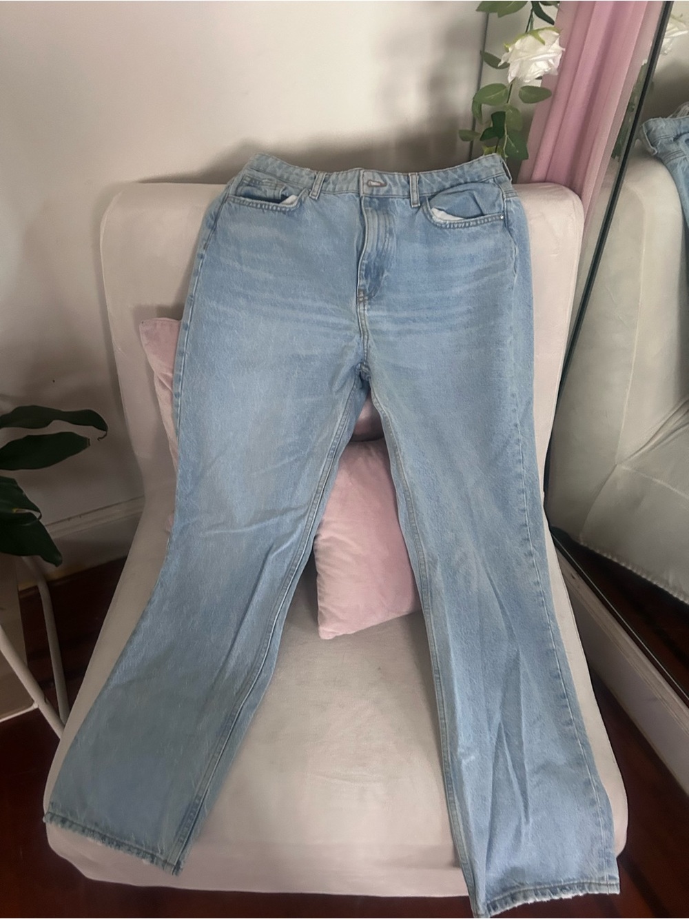 Zara Light Blue Jeans
